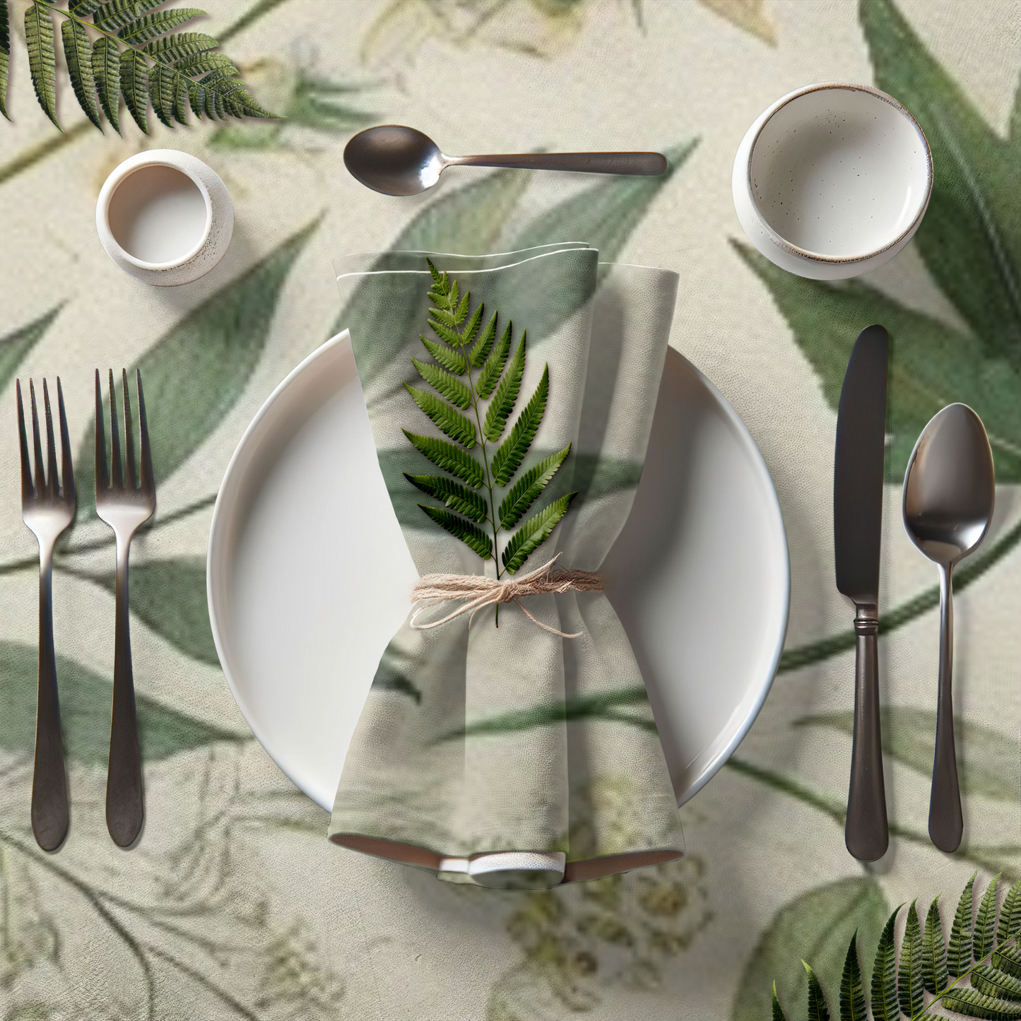 Green Leaves Pattern