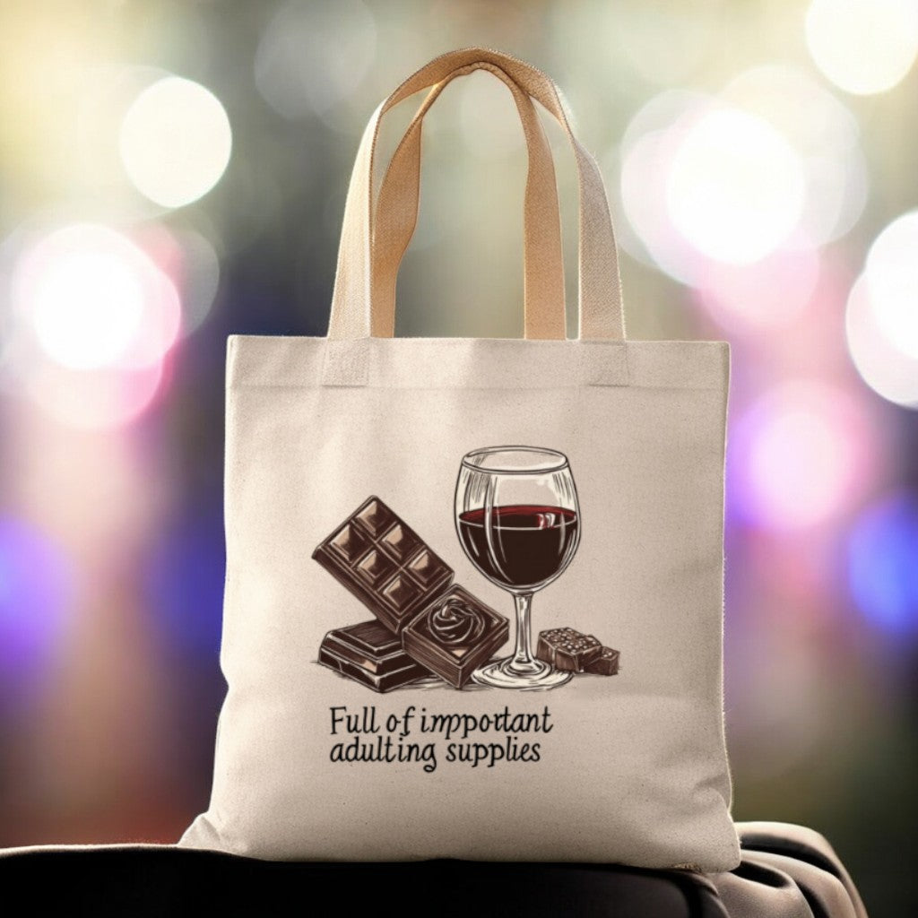 Adulting Supplies-Tote Bag